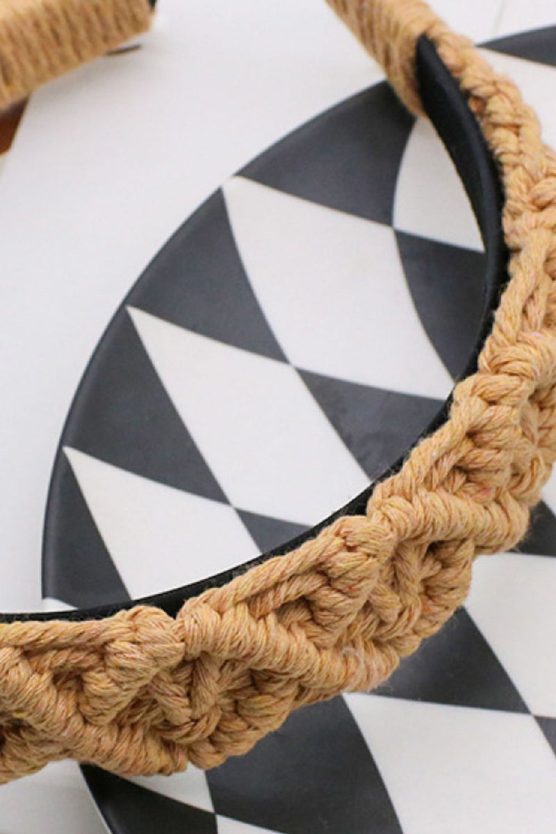 Can't Stop Your Shine Macrame Headband