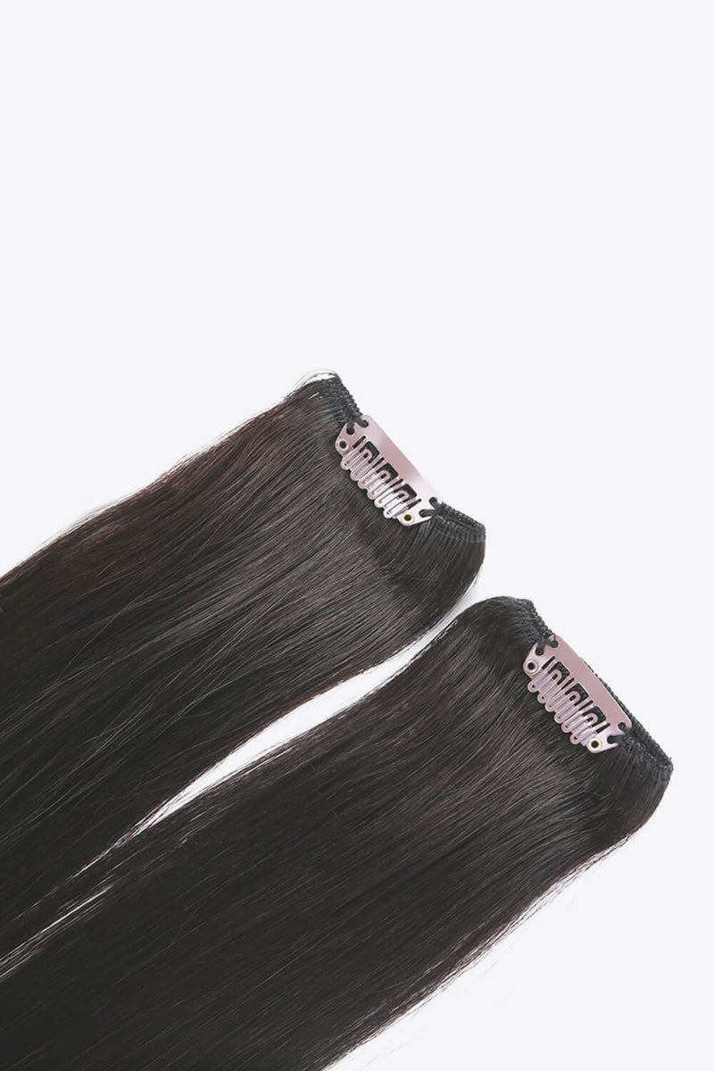 20" 120g Clip-in Hair Extensions Indian Human Hair